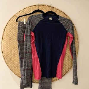Women’s ICEBREAKER Merino GT Long Sleeve Tee & Athletic Tights
